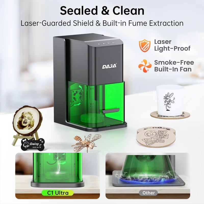 Portable Fully Enclosed Safe D - Laser Marking Machine review and price