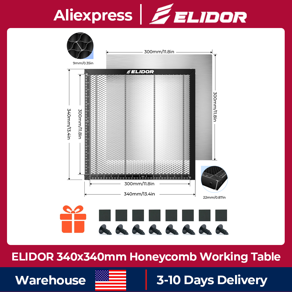 ELIDOR Honeycomb Working Table - Honeycomb Laser Bed review and price